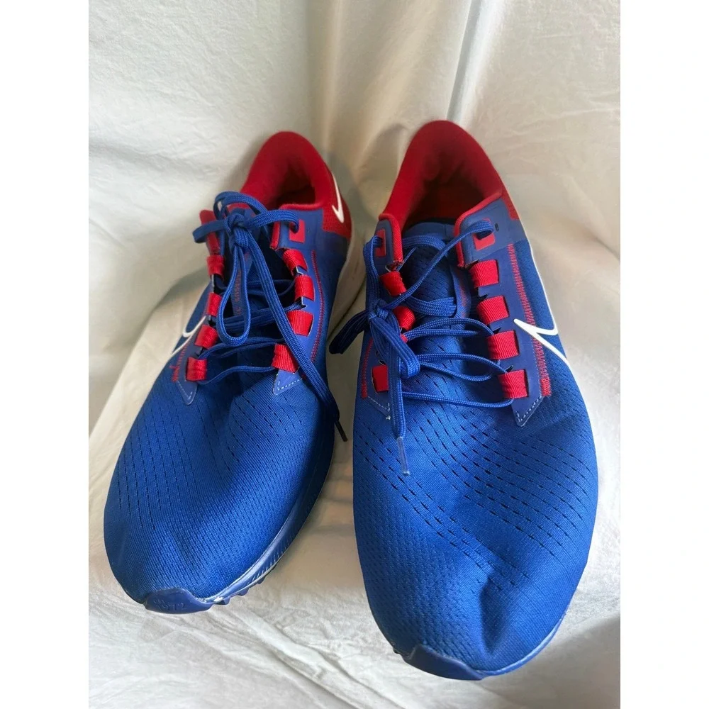 Nike Air Zoom Pegasus 16 New York Giants Blue Red‎ White Mens Running Shoes
